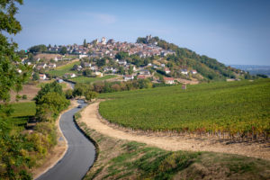 Château de Sancerre - Une dégustation inédite au coeur des terroirs - Vue sur le village de Sancerre