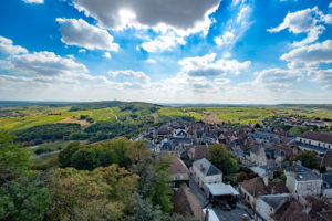 Château de Sancerre - Vue prise du haut de la Tour des Fiefs