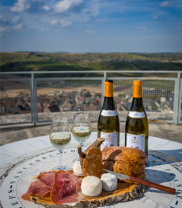 Château de Sancerre - Dégustation en haut de la Tour des Fiefs