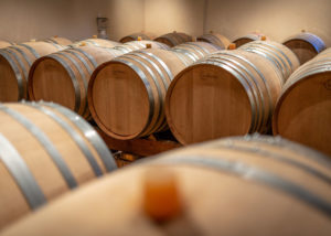 Chateau de Sancerre - Barrels storage room