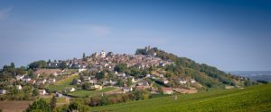 Château de Sancerre - Vue sur le village de Sancerre